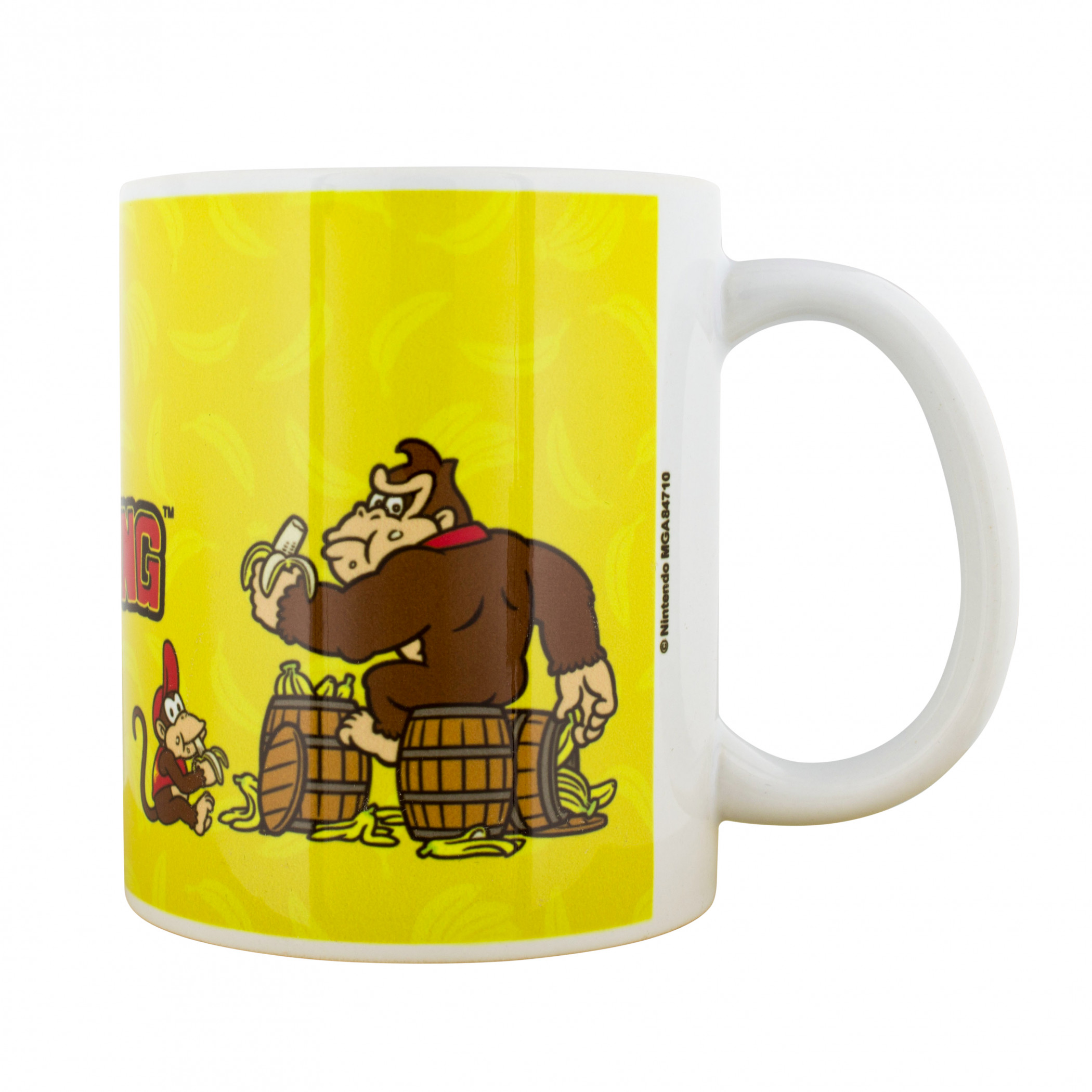 Donkey Kong Banana Barrel 11 oz. Ceramic Mug